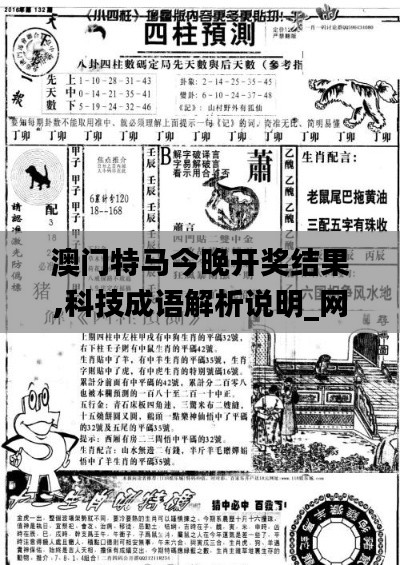 澳门特马今晚开奖结果,科技成语解析说明_网页款1.815