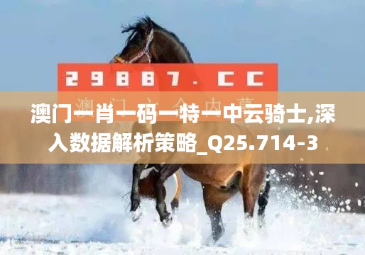 澳门一肖一码一特一中云骑士,深入数据解析策略_Q25.714-3