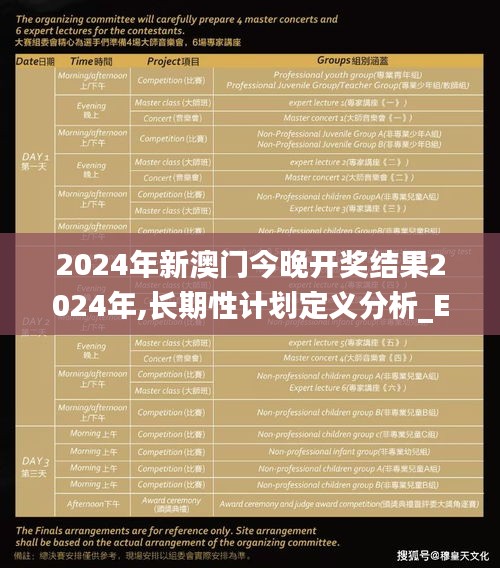 2024年新澳门今晚开奖结果2024年,长期性计划定义分析_Essential7.818