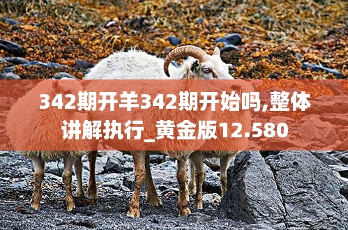 342期开羊342期开始吗,整体讲解执行_黄金版12.580