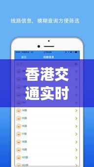 香港交通实时查询系统：智能出行，轻松掌握