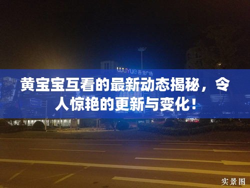 黄宝宝互看的最新动态揭秘，令人惊艳的更新与变化！