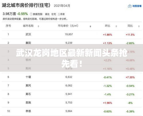武汉龙岗地区最新新闻头条抢先看！